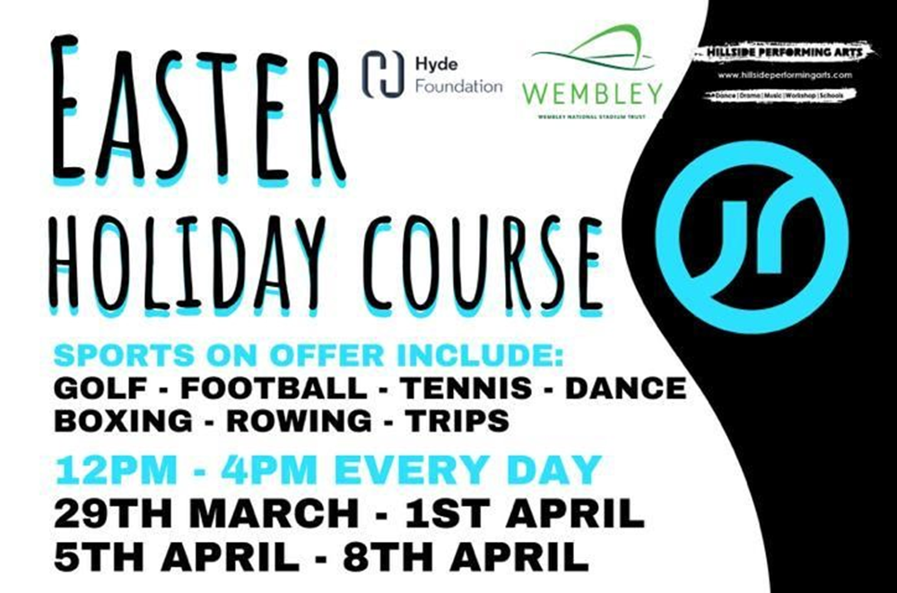 Easter Holiday Course Flyer