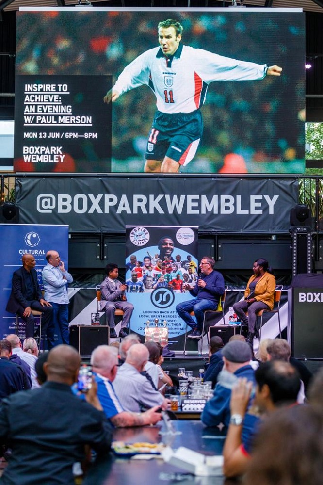 Paul Merson at BOXPARK Wembley