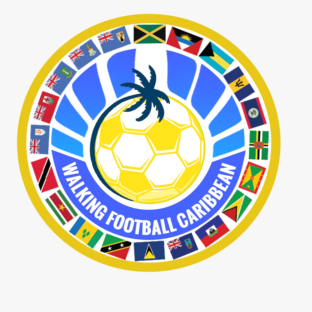 Walking Football Caribbean Logo